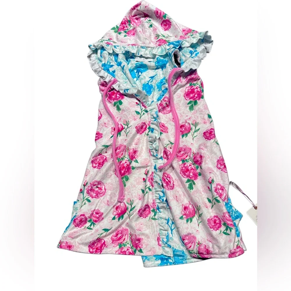 Brand new never worn reversible girls swim cover-up 6Y - Picture 2 of 4